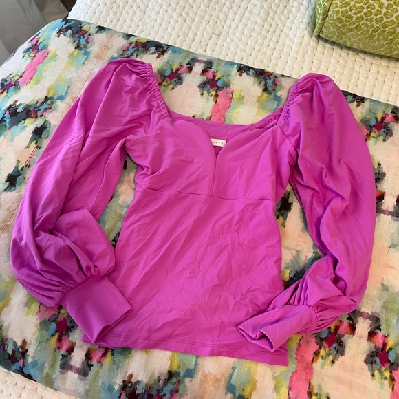 SUSANA MONACO Sweetheart Blouse in Bubble - Picture 3 of 5